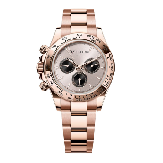 Vettori Chronograph 40mm – Chocolate Dial